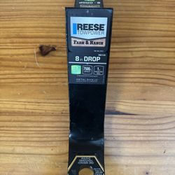 Reese 2” Tow Receiver 8” Drop 7500 Lb Capacity Trailer Towing Hitch Bar