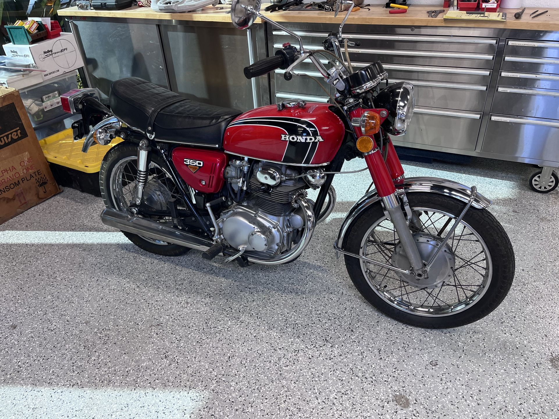 1972 Honda CB350K