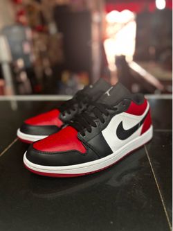 Jordan 1 Low Bred Toe