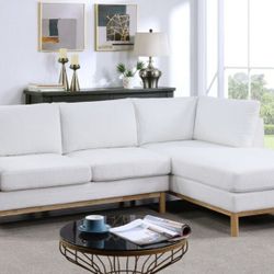 White ⚪️ Sectional Sofa 🛋 Best Offert 