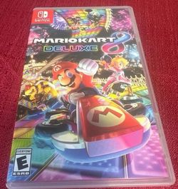 Mario Kart 8 Deluxe Nintendo Switch Game Cartridge With Original Case CIB