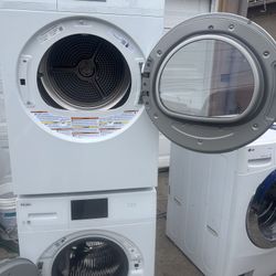 Haier Washer & Electric Dryer( W 24 Inch)