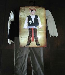 Boys Toddler Pirate Halloween Costume (24m-2T)