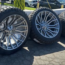 WHEELS FUEL 24x12 FORD F-250 F-350 8x170