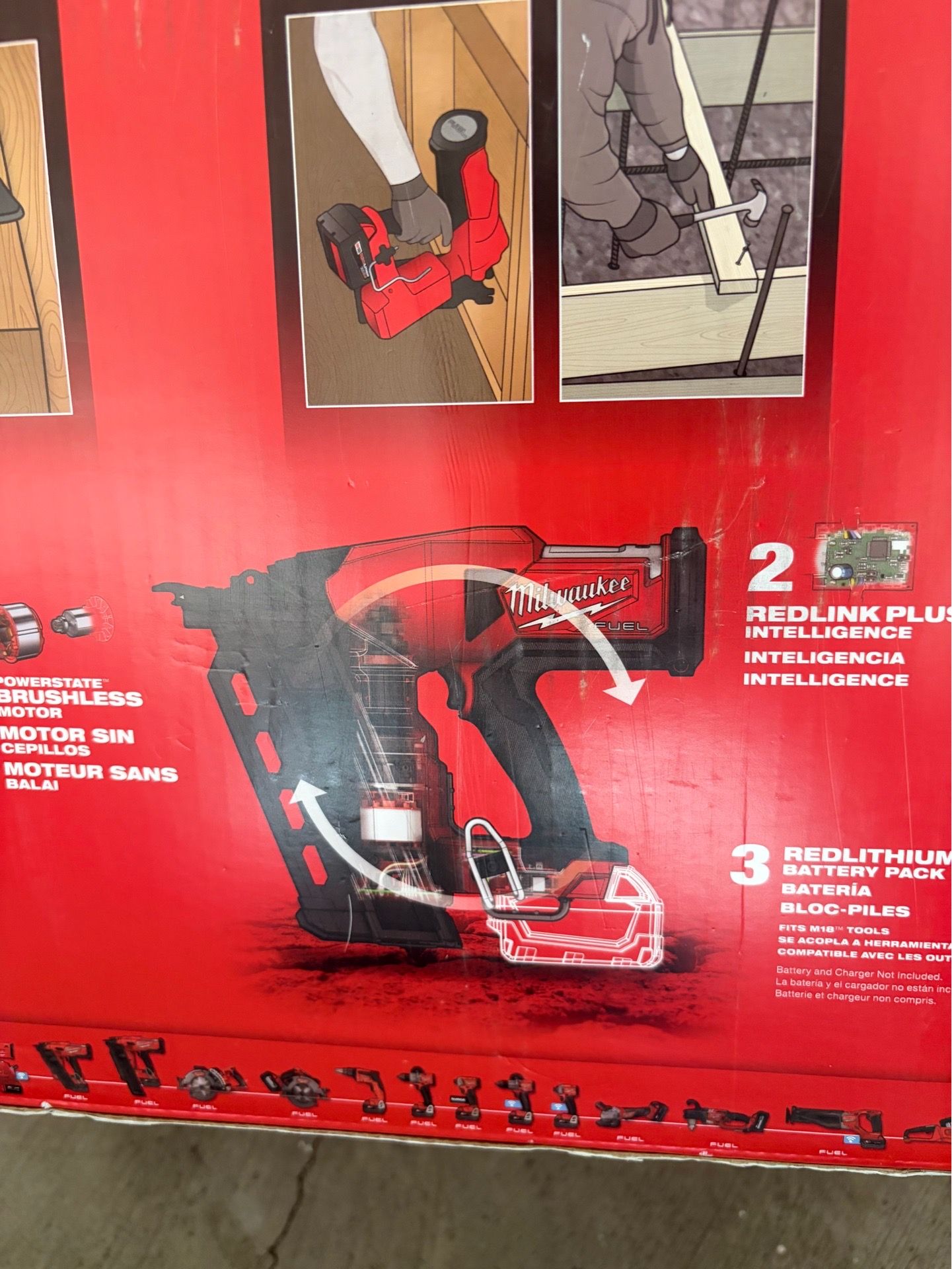 Milwaukee M18 Duplex Nailer