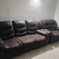 Recliner Couch. Letting Go