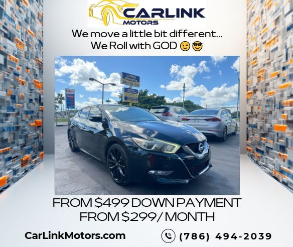 2017 NISSAN MAXIMA FROM $499 DOWN PAYMENT