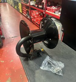 50 foot pressure washer hand crank hose reel