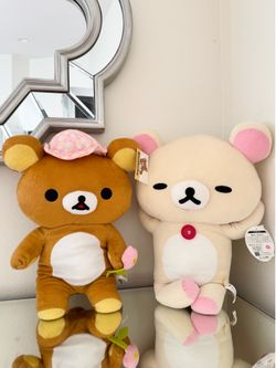 Rilakkuma Plush Bundle – Rilakkuma & Korilakkuma Plush with Tags