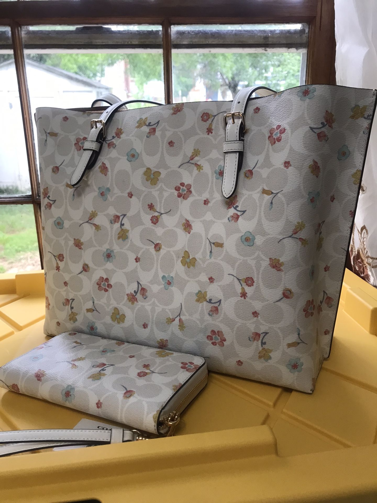 Coach Tote Bag and Wallet 