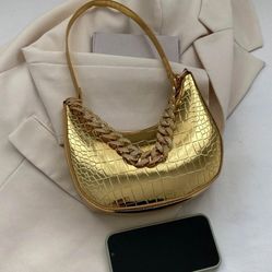 Gold Chain Purse