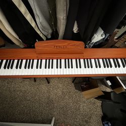 Fesley 88 Key Keyboard Piano With Semi-Weighted Keys, Full-Size Digital Piano Keyboard