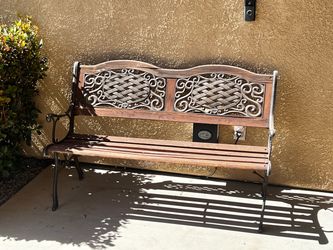 Outdoor bench