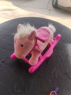 Small pink pony