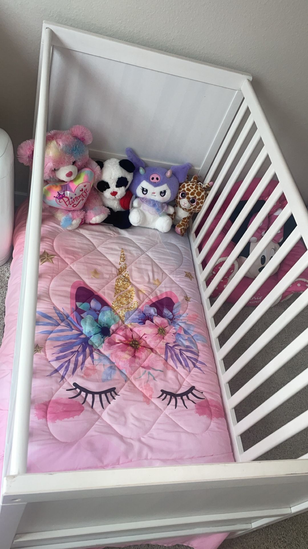 Baby Crib And Changing Table