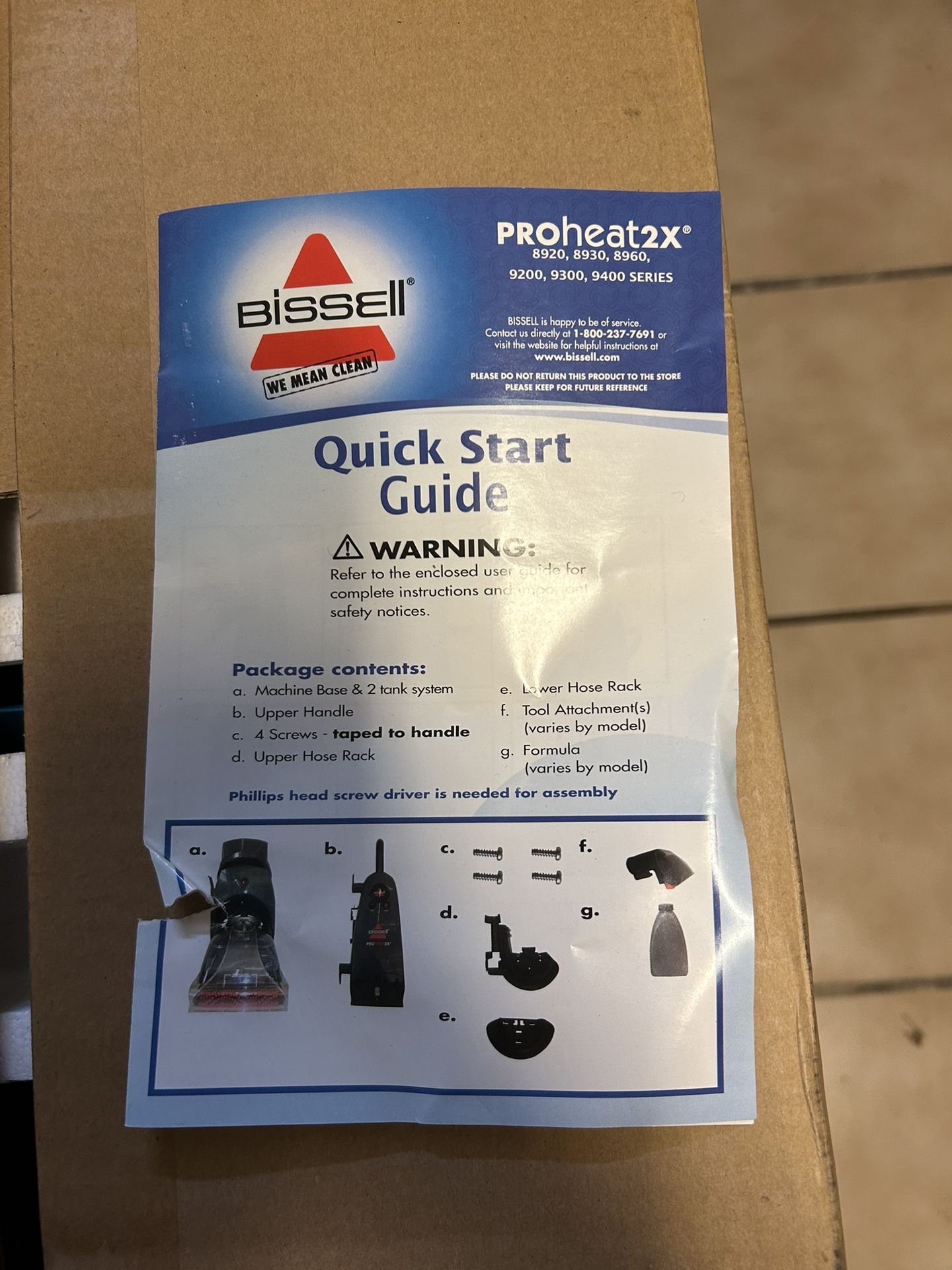Brand New Bissel Pro 2x Shampoo Machine