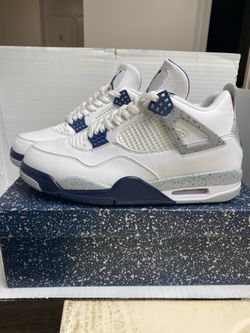 Nike Jordan 4 Navy Blue Size 11