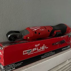 Milwuakee M12 Fuel Brushless 1/4in Ratchet NEW GEN