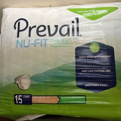 Prevail Nu-Fit Adult Diapers Size XL