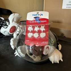 Vintage Warner Brothers looney toons Pet Shop Rare Sylvester fish bowl!