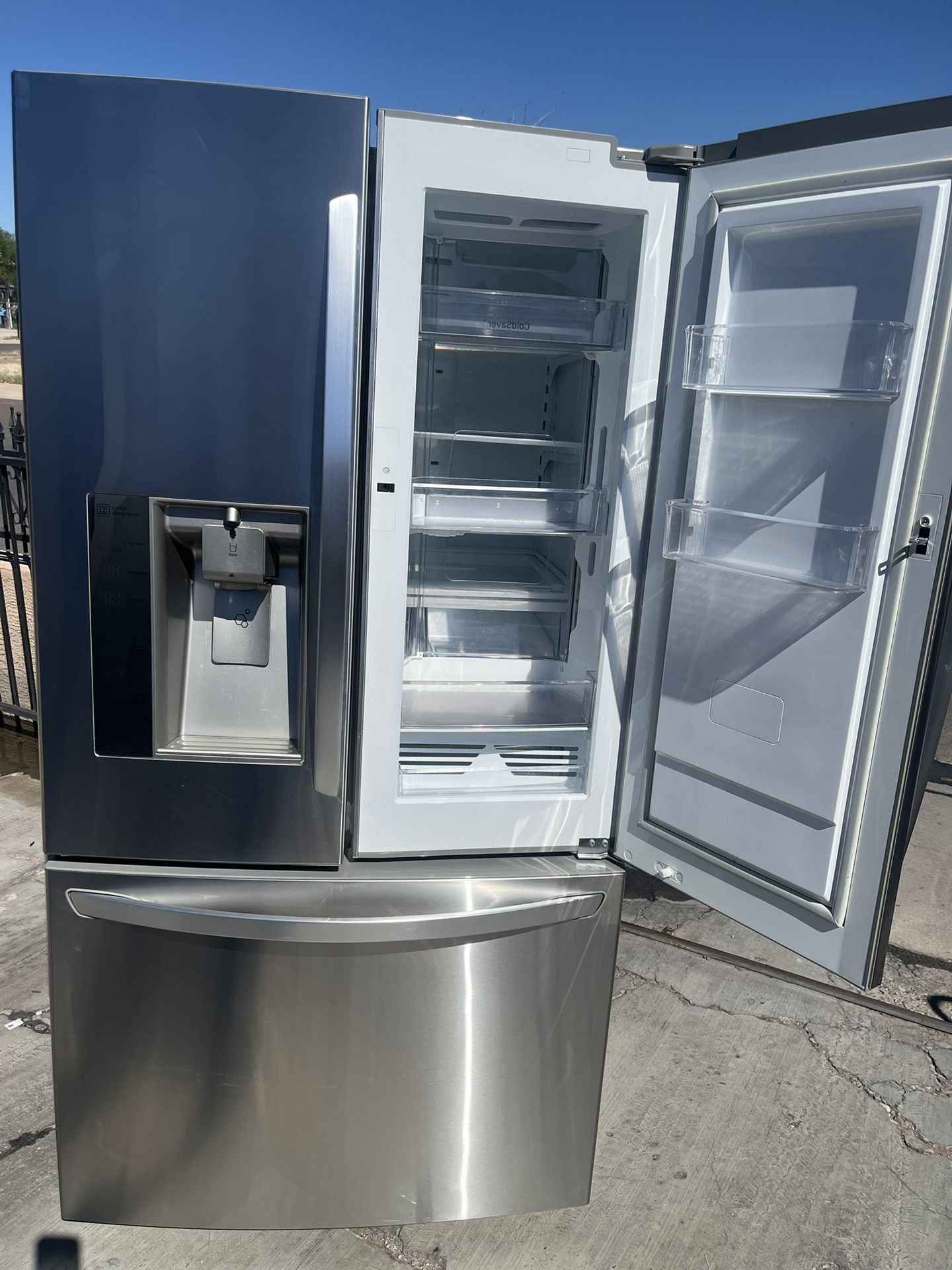 Refrigerator LG Stainless Steel