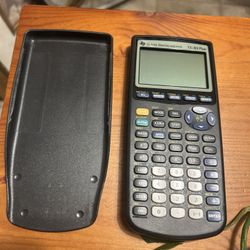 Graphing Calculator- Texas Instruments TI-83 Plus Graphing Calculator With Case + 4 New Batteries 