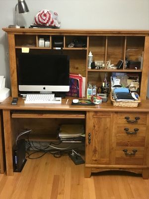 New And Used Filing Cabinets For In Schaumburg Il Offerup Solid Oak Desk With Hutch And File Cabinet For In Downers Grove Il