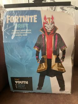 $40,  Kids Fortnite Drift Costume XL 14/16