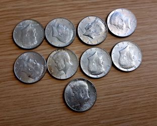 10 Silver 1964 Kennedy Half Dollars - Brilliant Uncirculated