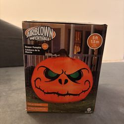 Inflatable pumpkin!