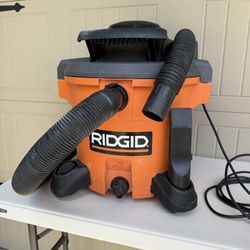Ridgid Shop Vac Wet/Dry 12 Gallon 5.0 Peak HP Vacuum *READ