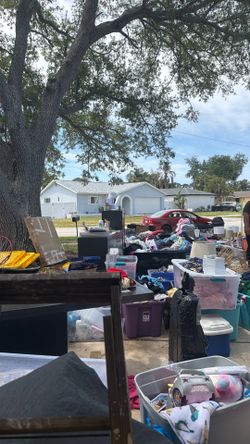 Garage sale today