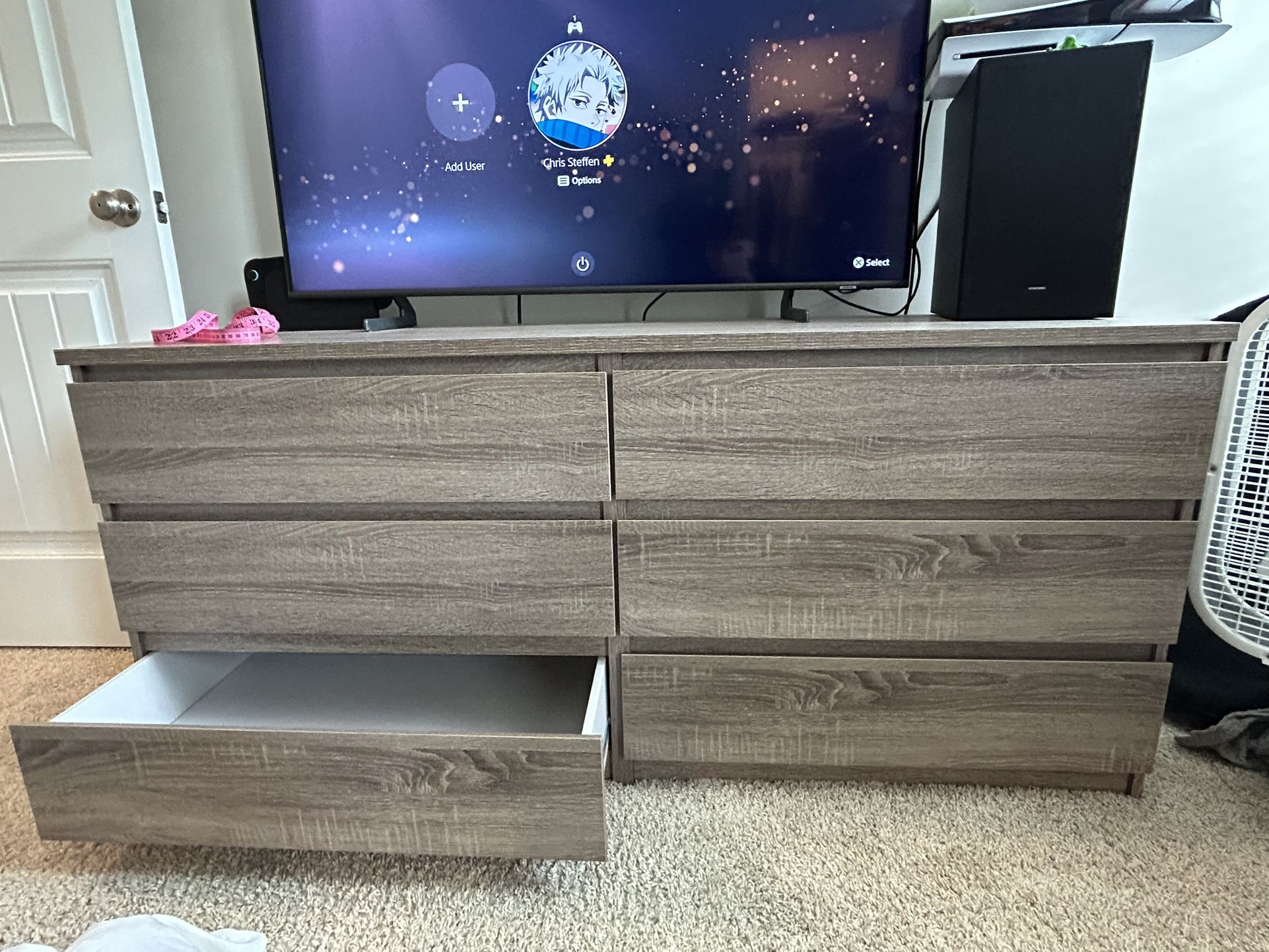 Gray Bedroom Dresser