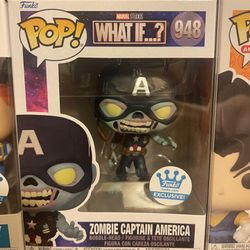 Zombie Captain America Funko