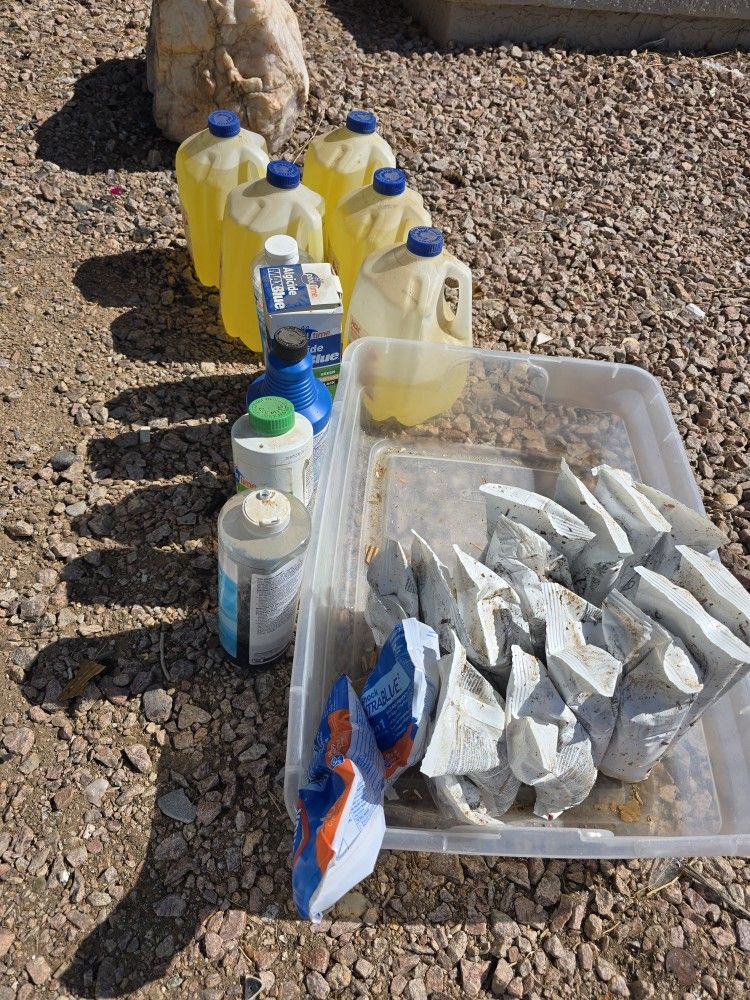 POOL CHEMICALS SUPPLIES SHOCK, ACID, ALGICIDE, ETC