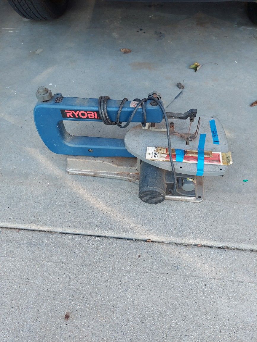 Ryobi Scroll https://offerup.co/faYXKzQFnY?$deeplink_path=/redirect/ Great.I Have Extra Blades. PICK UP ONLY