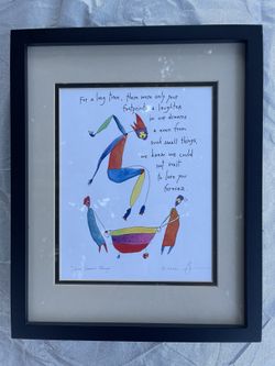 Such Small Things Art Print With Frame