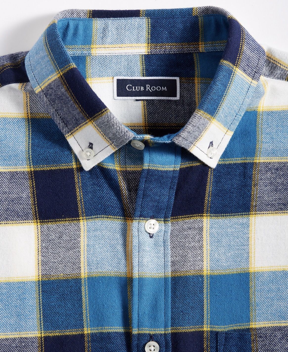Club Room Men’s Plaid Flannel Shirt (Brand New) 