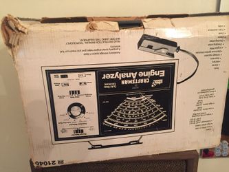 Craftsman engine analyzer