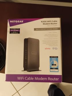 Cable Modem Netgear docsis 3.0 WiFi