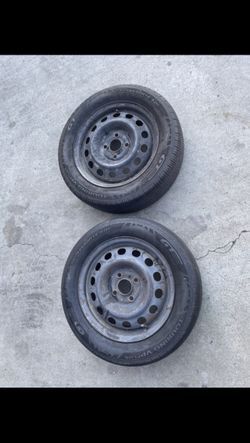 2 — 185/60r14 4x100 4x3.94 Stock Toyota Corolla Scion Xa Xb Ia Echo Miata Wheels Rims Tires