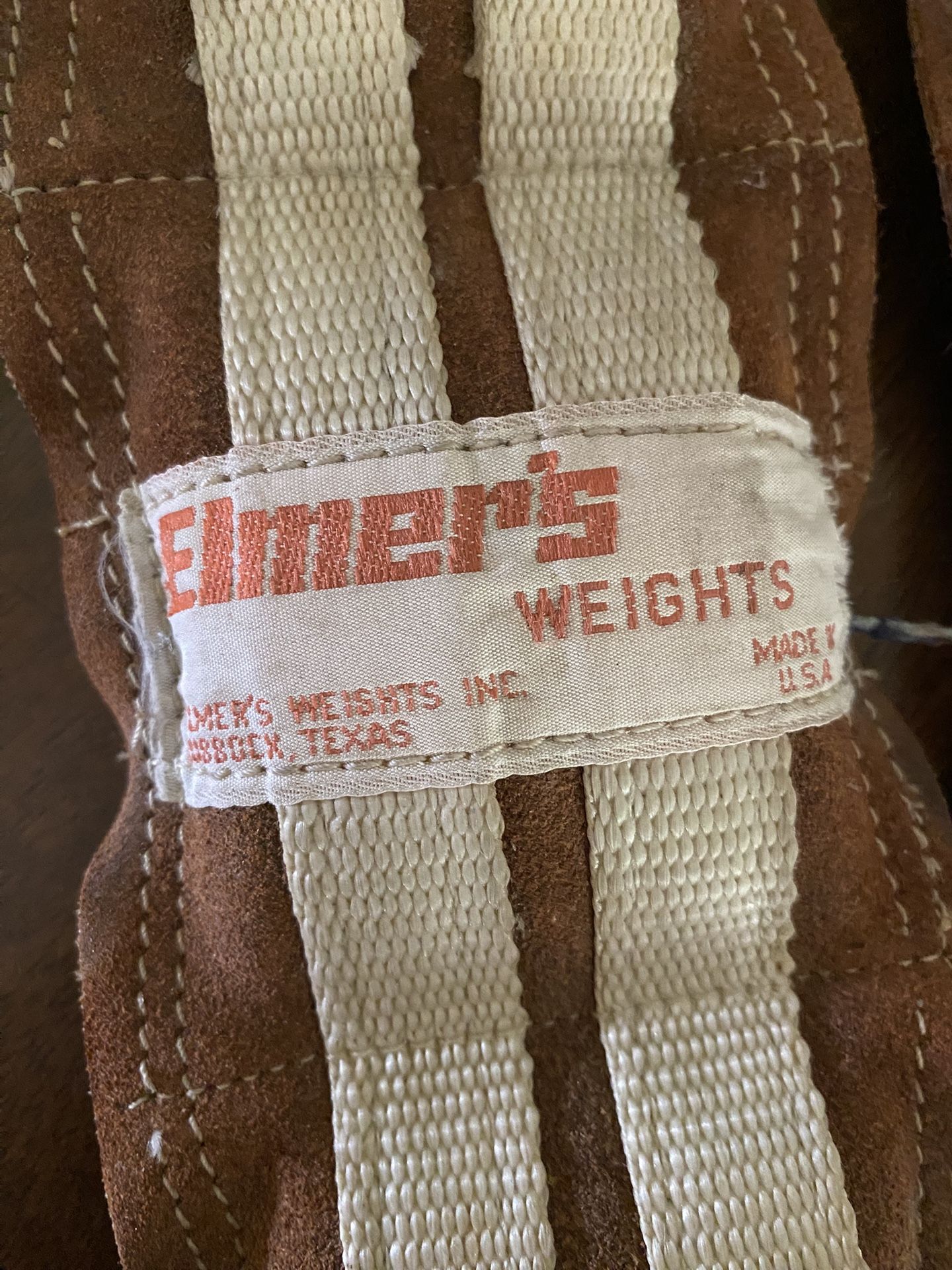 ELMER’S Leather Ankle Weights - Set Of 2