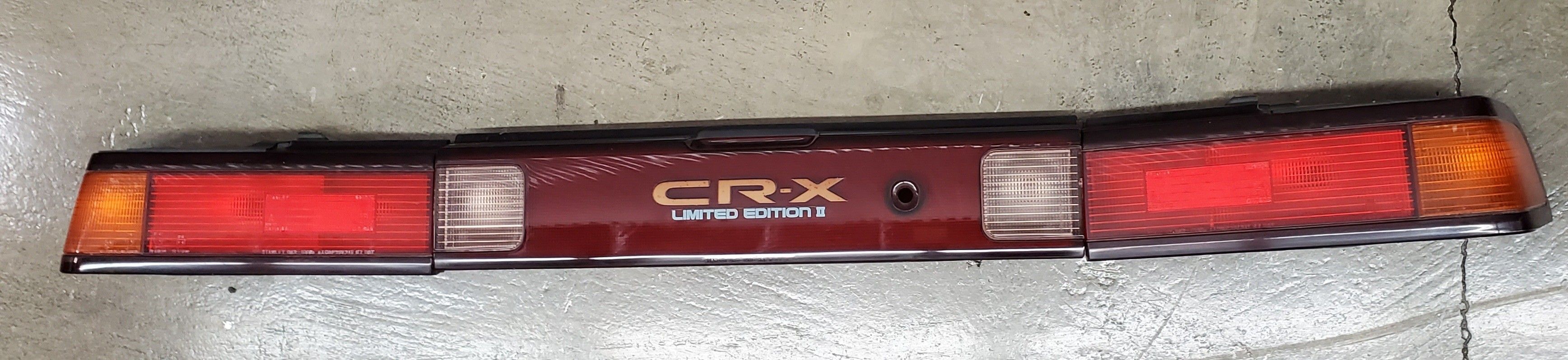 88-91 Honda CR-X EF8 JDM Limited Edition II Rear Tail Lights