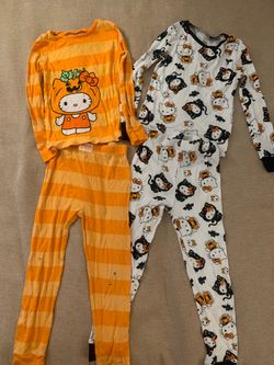 Hello Kitty Halloween Kids Pajama Sets – Lot of 2