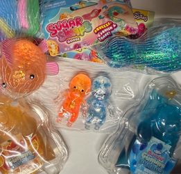 Squishy Toy Bundle – Sugar Swaps, Gummy Budates & More