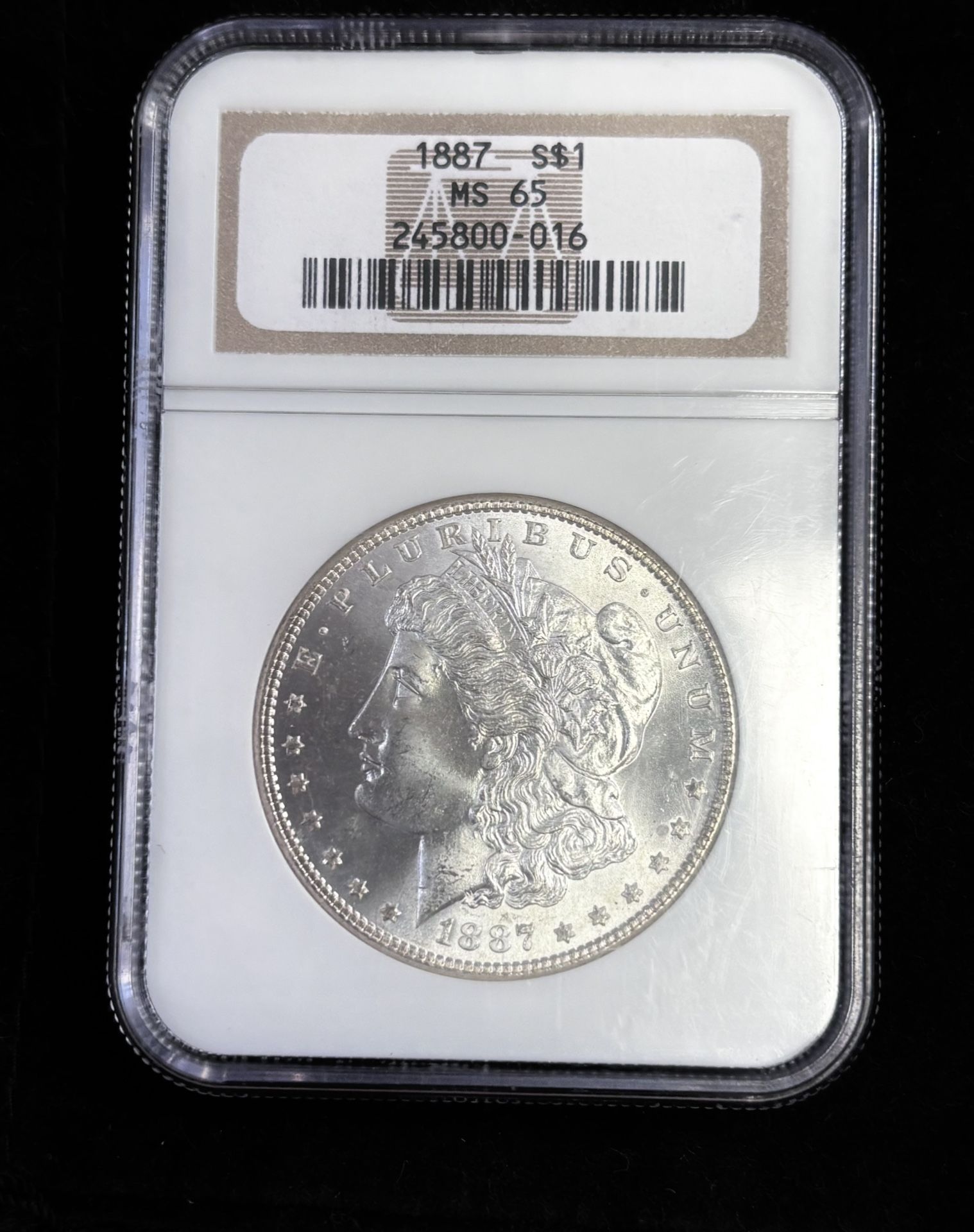 1887 Morgan Silver Dollar Coin