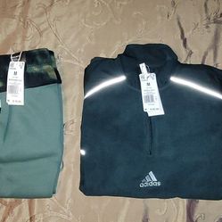 Adidas Sherpa Suit Sweater And Pants 
