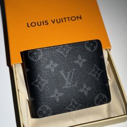 Louis Vuitton Monogram Black Wallet *Read Description*