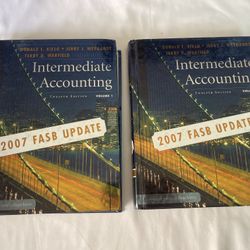 Intermediate Accounting 2007 FASB Update  Volume 1 & 2