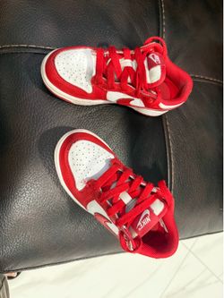 Nike red ad white excellent condition size 12